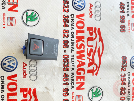 2017 tiguan çıkma 4lü flaşör dügme airbag yazısı 5NB919225