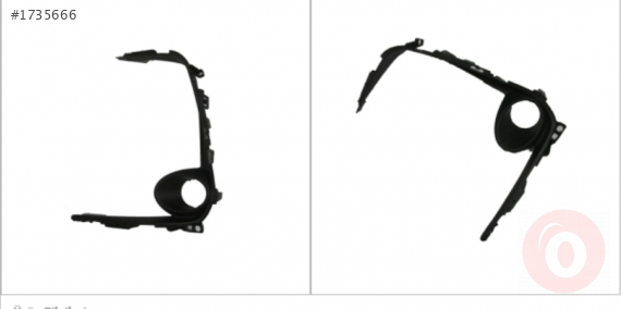 81482-02B30 2019-2022 MODEL TOYOTA SIFIR SİS LAMBASI KAPAĞI
