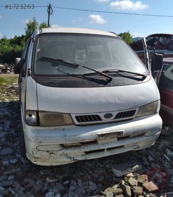 1998 model kia pregrio 2.7 kesme ön kasa