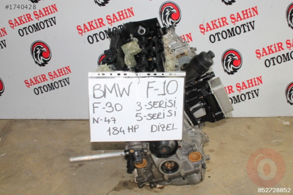 2012-2017 BMW 3 SERİSİ BMW 3 SERİSİ 5 SERİSİ F10 F30 DİZEL
