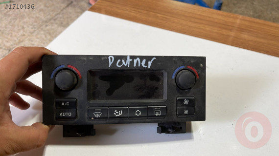 PEUGEOT PARTNER DİJİTAL KLİMA KONTROL PANELİ ORJ ÇIKMA