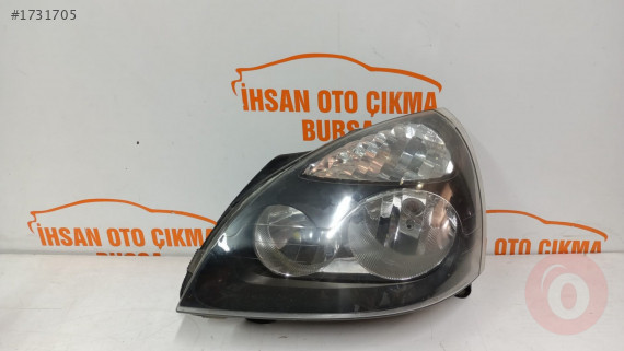 Renault clio 2 sol far içi siyah hatasız sökme 2003 - 2007