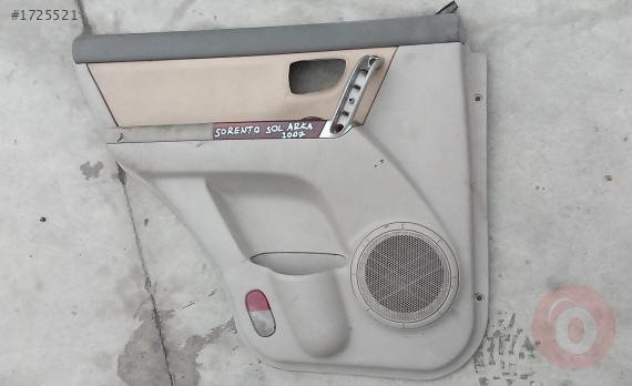 kia sorento 2005 orjinal sol arka  kapı döşemesi (son fiyat)