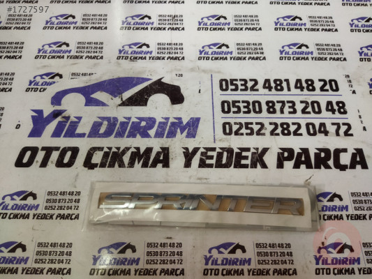 MERCEDES BENZ SPRİNTER AMBLEM ARMA YAZI A9068179014