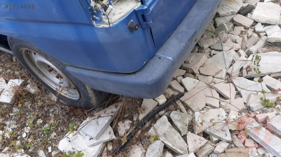 fiat scudo çıkma arka tampon sol köşe