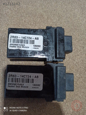2R83-14C724-AB Kontrol Ünitesi Isıtmalı Koltuklar Range Rove