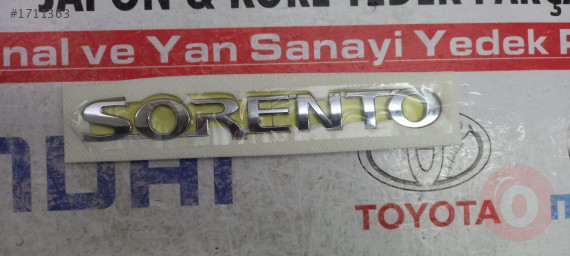 Amblem Sorento yazı 02-