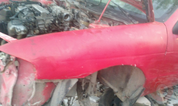 1996 kia sephia 1.6 16v benzinli çıkma sol ön çamurluk
