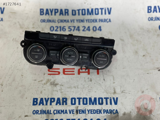 5G0907044 PASSAT B8 2015 - 2022 KLİMA KONTROL PANELİ ÇIKMA