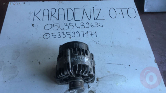 RENAULT FLUENCE 1.5 ÇIKMA ORJİNAL ŞARJ DİNAMOSU