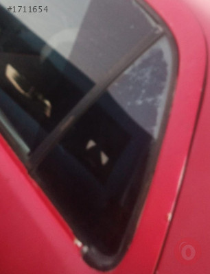 kia sephia çıkma sol arka kelebek camı