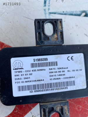 51969289 fiat linea urban 2015 lastik basınç ünitesi beyni
