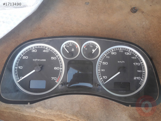 Peugeot 307 çıkma gösterge saati