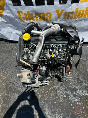 Scenic 1.5 dizel komple dolu önden marşlı çıkma motor
