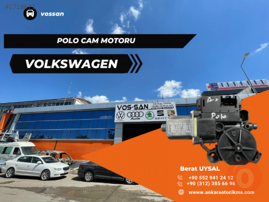 polo cam motoru ORJİNAL ÇIKMA PARÇA