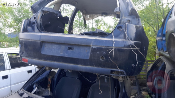 2002 2010 model citroen c4 hb çıkma arka tampon