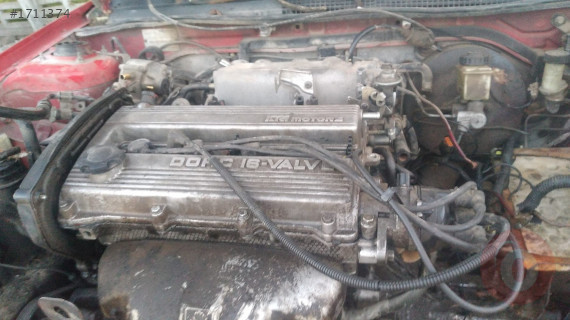 kia sephia çıkma 1.6 16v çıkma doch motor