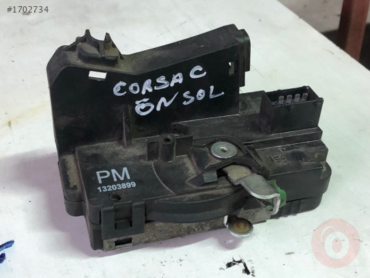 Opel corsa C sol ön kapı kilit 13203899