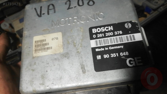 OPEL VECTRA A 2,0 MOTOR BEYNİ. OTO ERKAN ÜNYE
