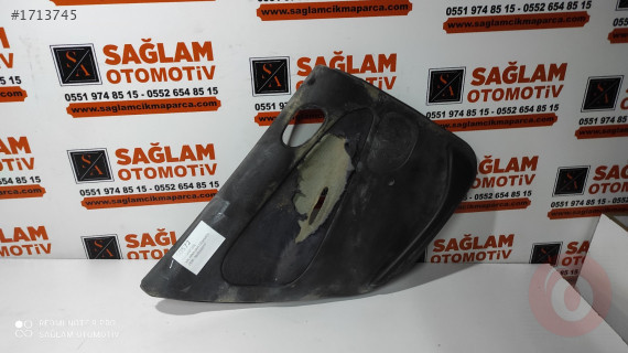 PEUGEOT 206 ÇIKMA SOL ARKA KAPI DÖŞEMESİ OEM; 9629330777