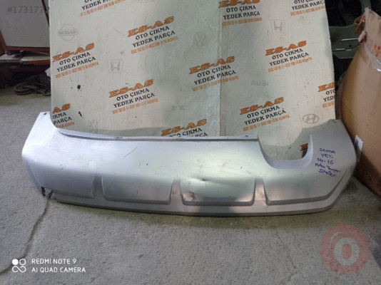 Skoda Yeti Arka Tampon Spoiler 2014-2016