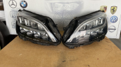 MERCEDES  205 KASA C CLASS FULL LED SAĞ SOL ÖN FAR ÇIKMA