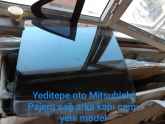Mitsubishi pajero sağ arka camı