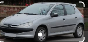 Peugeot 206 orijinal çıkma bagaj kapağı