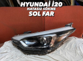 Oto Çıkma Parça / Hyundai / İ20 / Far & Stop / Sol Ön Far / Çıkma Parça 