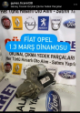 Fiat Opel 1.3 marş dinamosu çıkma