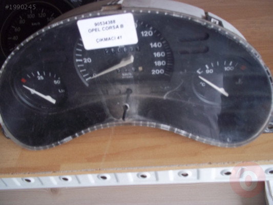 OPEL CORSA B GÖSTERGE SAATİ,CORSA B GÖSTERGE SAATİ