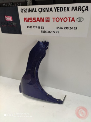 NİSSAN QASHQAİ J11 SAĞ ÖN ÇAMURLUK ve TÜM PARÇALARI...MİL OT