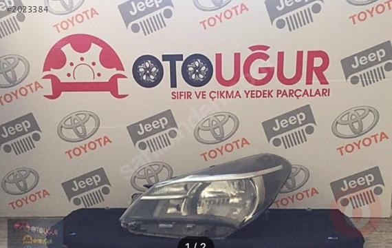 2013-2018 MODEL TOYOTA YARİS ÇIKMA FAR