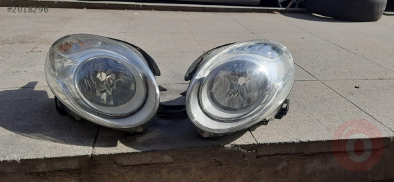 Fiat 500 L Sağ Sol Takım Far Orjinal Çıkma