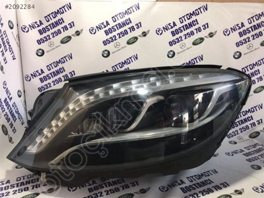 MERCEDES S SERİSİ W222 KASA SOL FAR MAKYAJSIZ LEDLİ A2229060