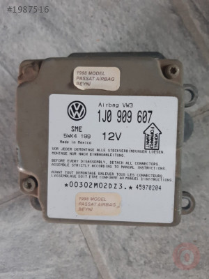 1J0 909 607,PASSAT AİRBAG BEYNİ,1J0 909 607 PASSAT BEYİN