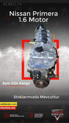 NİSSAN PRİMERA 1.6 BENZİNLİ MOTOR