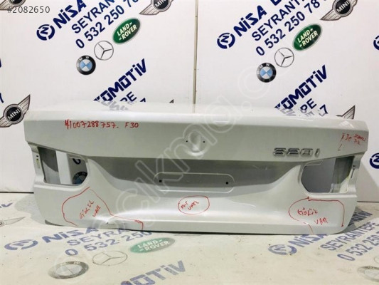 BMW 3 SERİSİ F30 KASA BAGAJ KAPAĞI ORJ ÇIKMA