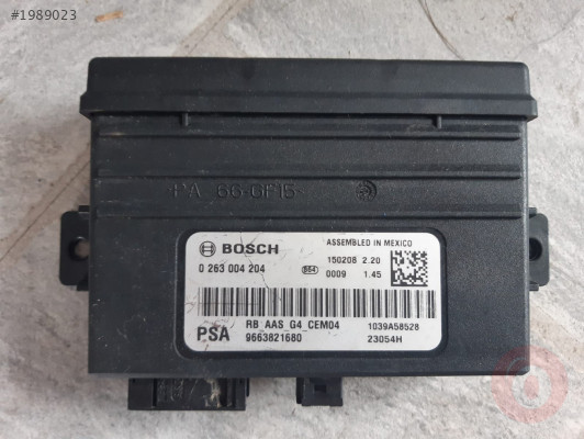 0263004204,308 PARK SENSÖR BEYNİ,0263004204 PEUGEOT 308 PARK