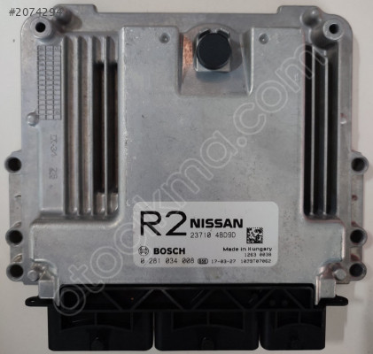 NİSSAN QASHQAİ X-TRAİL MOTOR BEYNİ 0281034008 / 23710-4BD9D