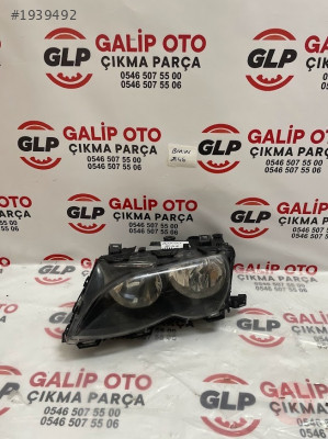 Bmw E46 Sol Ön Far Hatasız Orjinal Çıkma