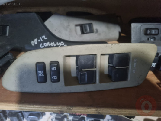 2013-2016 TOYOTA COROLLA E160 TEMİZ DÖRTLÜ CAM DÜĞMESİ