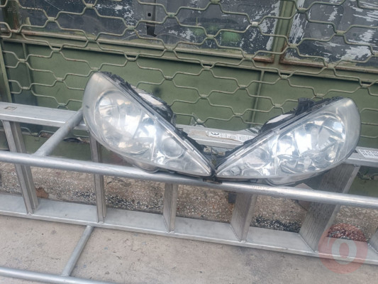 Peugeot 206 sağ sol ön far çıkma orjinal