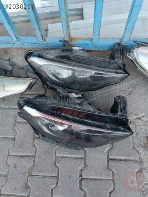 Fiat egea ledli mercekli sağ far çıkma