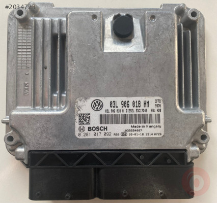 Seat Alhambra 2.0 TDI, 0281017092  03L906018HM EDC17C46