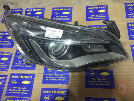 OPEL ASTRA J ORJİNAL ÇIKMA SAĞ XENON FAR