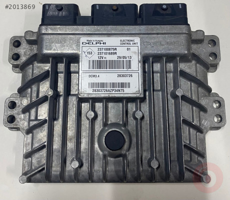 Nissan Note Motor Beyni Renault Kangoo/Niss237101689R DCM3.4