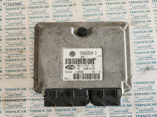 036906034D IAW4LV.L VAG GRUBU MOTOR BEYNİ ÇIKMA