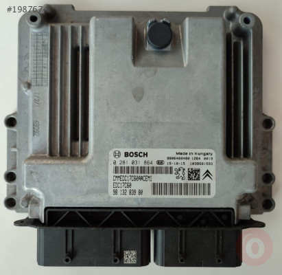 Peugeot 308 9806460480 0281031864 EDC17C60 MOTOR BEYNİ