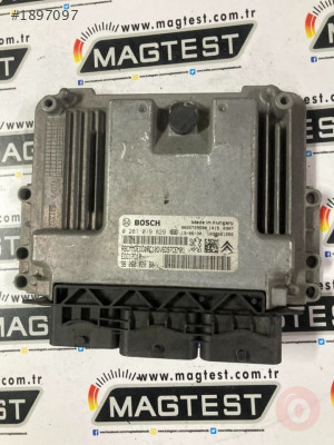 Peugeot Partner 1.6 HDI Motor 9666729580 0281019829 EDC17C10